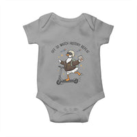 Funny Goose Support Freedom Meme Baby Onesie Off To Watch History Repart