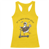 Funny Goose Support Freedom Meme Racerback Tank Top Off To Watch History Repart