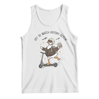 Funny Goose Support Freedom Meme Tank Top Off To Watch History Repart