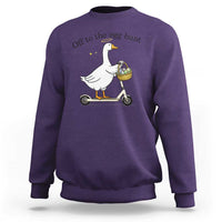 Off To The Egg Hunt Sweatshirt Funny Easter Goose