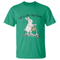 Off To The Egg Hunt T Shirt Funny Easter Bunny