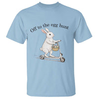 Off To The Egg Hunt T Shirt Funny Easter Bunny