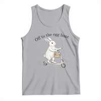 Off To The Egg Hunt Tank Top Funny Easter Bunny