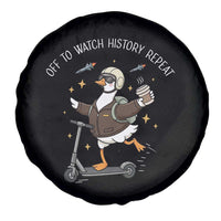 Funny Goose Support Freedom Spare Tire Cover Off To Watch History Repart