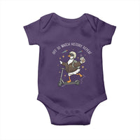 Funny Goose Support Freedom Baby Onesie Off To Watch History Repart