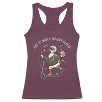 Funny Goose Support Freedom Racerback Tank Top Off To Watch History Repart