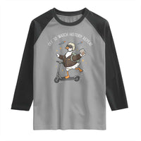 Funny Goose Support Freedom Raglan Shirt Off To Watch History Repart