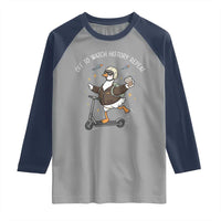 Funny Goose Support Freedom Raglan Shirt Off To Watch History Repart