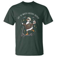 Funny Goose Support Freedom T Shirt Off To Watch History Repart