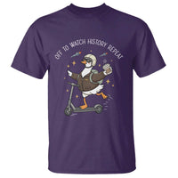 Funny Goose Support Freedom T Shirt Off To Watch History Repart