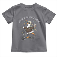 Funny Goose Support Freedom Toddler T Shirt Off To Watch History Repart