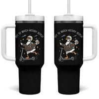 Funny Goose Support Freedom Tumbler With Handle Off To Watch History Repart