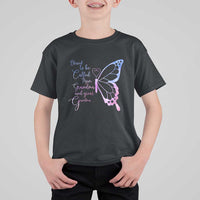 Blessed to Be Called Mom Grandma Great Grandma T Shirt For Kid Mama Butterfly Mother's Day Gift