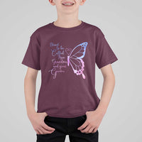Blessed to Be Called Mom Grandma Great Grandma T Shirt For Kid Mama Butterfly Mother's Day Gift