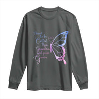 Blessed to Be Called Mom Grandma Great Grandma Long Sleeve Shirt Mama Butterfly Mother's Day Gift