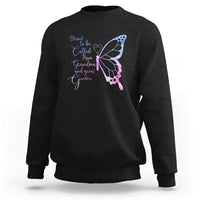 Blessed to Be Called Mom Grandma Great Grandma Sweatshirt Mama Butterfly Mother's Day Gift