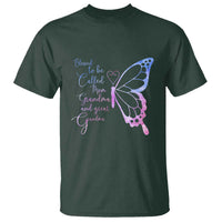 Blessed to Be Called Mom Grandma Great Grandma T Shirt Mama Butterfly Mother's Day Gift