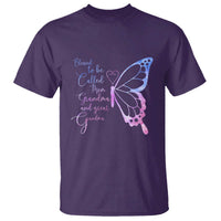 Blessed to Be Called Mom Grandma Great Grandma T Shirt Mama Butterfly Mother's Day Gift