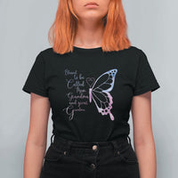 Blessed to Be Called Mom Grandma Great Grandma T Shirt For Women Mama Butterfly Mother's Day Gift