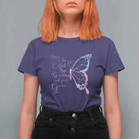 Blessed to Be Called Mom Grandma Great Grandma T Shirt For Women Mama Butterfly Mother's Day Gift