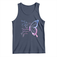 Blessed to Be Called Mom Grandma Great Grandma Tank Top Mama Butterfly Mother's Day Gift