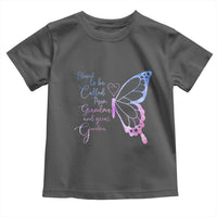 Blessed to Be Called Mom Grandma Great Grandma Toddler T Shirt Mama Butterfly Mother's Day Gift