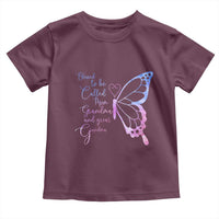 Blessed to Be Called Mom Grandma Great Grandma Toddler T Shirt Mama Butterfly Mother's Day Gift