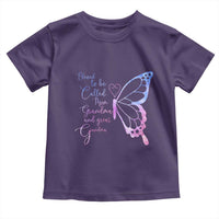 Blessed to Be Called Mom Grandma Great Grandma Toddler T Shirt Mama Butterfly Mother's Day Gift