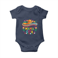 Mama Cita Baby Onesie Cinco De Mayo Mexican Mom Flower Sombrero