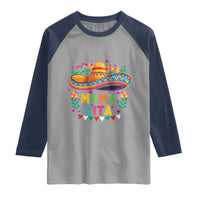 Mama Cita Raglan Shirt Cinco De Mayo Mexican Mom Flower Sombrero