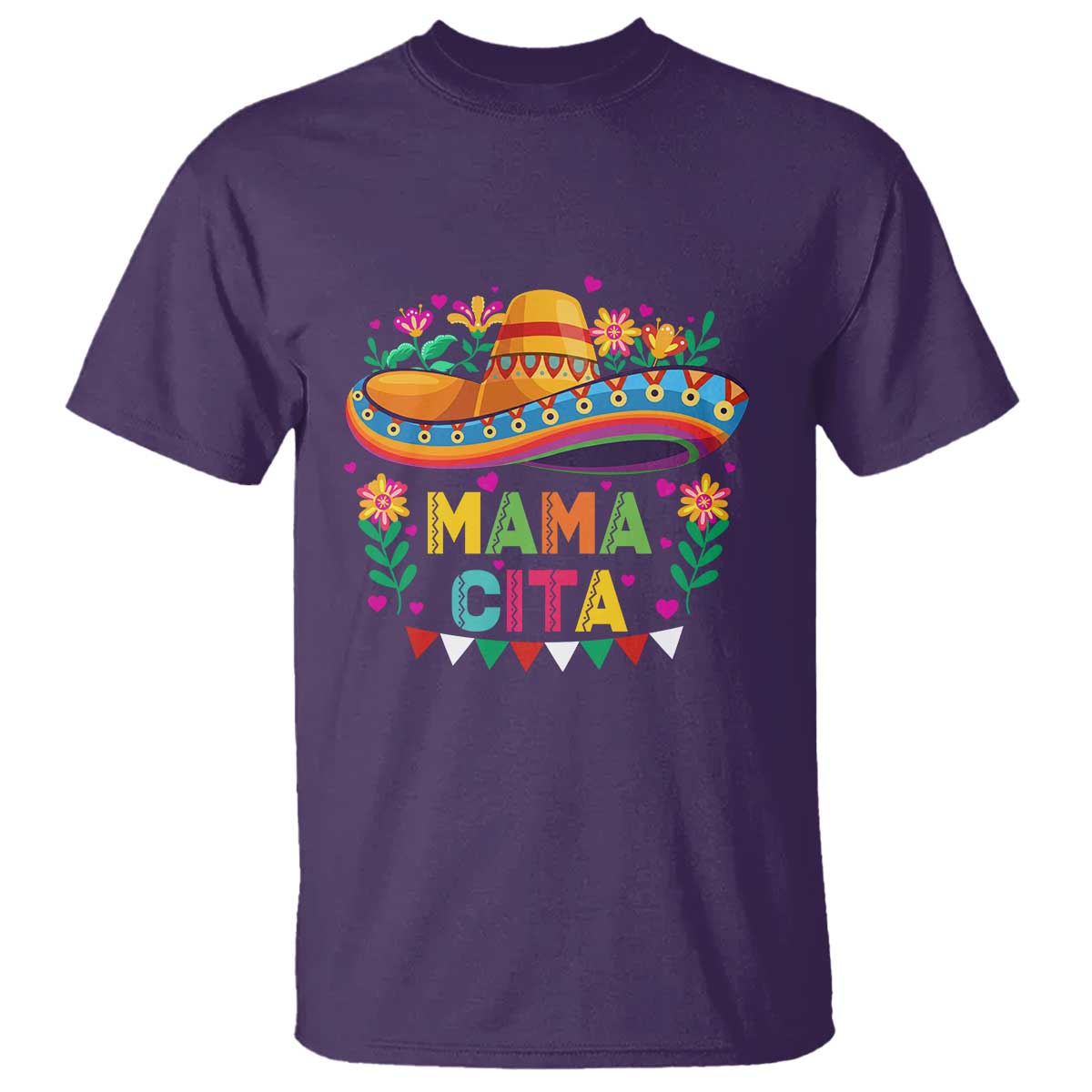 Mama Cita T Shirt Cinco De Mayo Mexican Mom Flower Sombrero