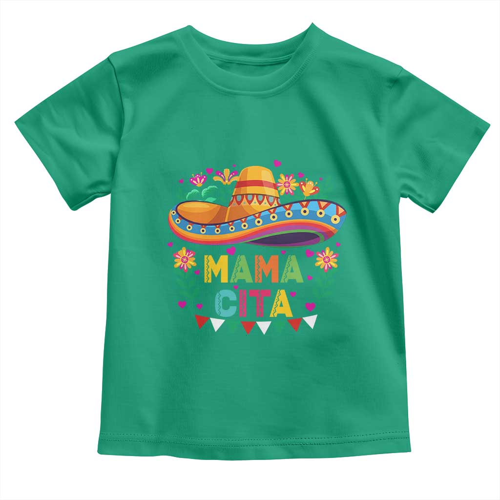 Mama Cita Toddler T Shirt Cinco De Mayo Mexican Mom Flower Sombrero
