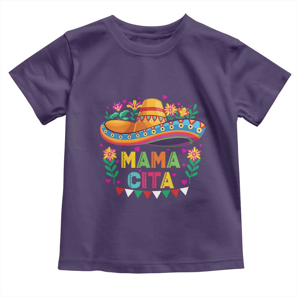 Mama Cita Toddler T Shirt Cinco De Mayo Mexican Mom Flower Sombrero