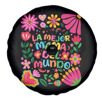 La Mejor Mama Del Mundo Spare Tire Cover Dia de las Madres Regalo Gift