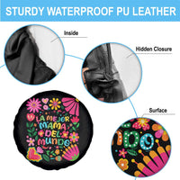 La Mejor Mama Del Mundo Spare Tire Cover Dia de las Madres Regalo Gift