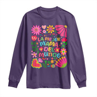 La Mejor Mama Del Mundo Long Sleeve Shirt Dia de las Madres Regalo Gift