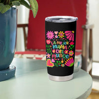 La Mejor Mama Del Mundo Tumbler Cup Dia de las Madres Regalo Gift