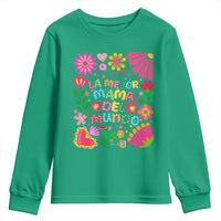 La Mejor Mama Del Mundo Youth Sweatshirt Dia de las Madres Regalo Gift