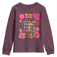La Mejor Mama Del Mundo Youth Sweatshirt Dia de las Madres Regalo Gift