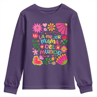 La Mejor Mama Del Mundo Youth Sweatshirt Dia de las Madres Regalo Gift