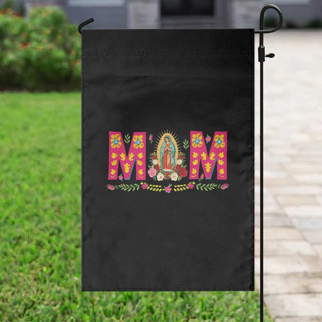 Virgen de Guadalupe Garden Flag Mexican Heritage Mom Mother’s Day Gift