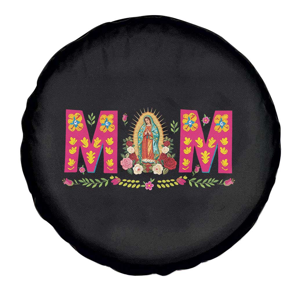 Virgen de Guadalupe Spare Tire Cover Mexican Heritage Mom Mother’s Day Gift