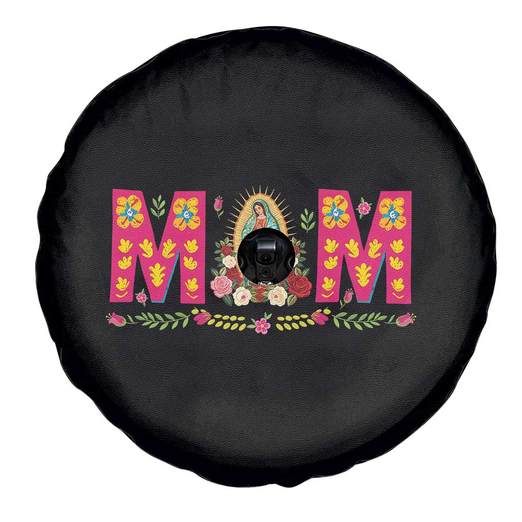 Virgen de Guadalupe Spare Tire Cover Mexican Heritage Mom Mother’s Day Gift