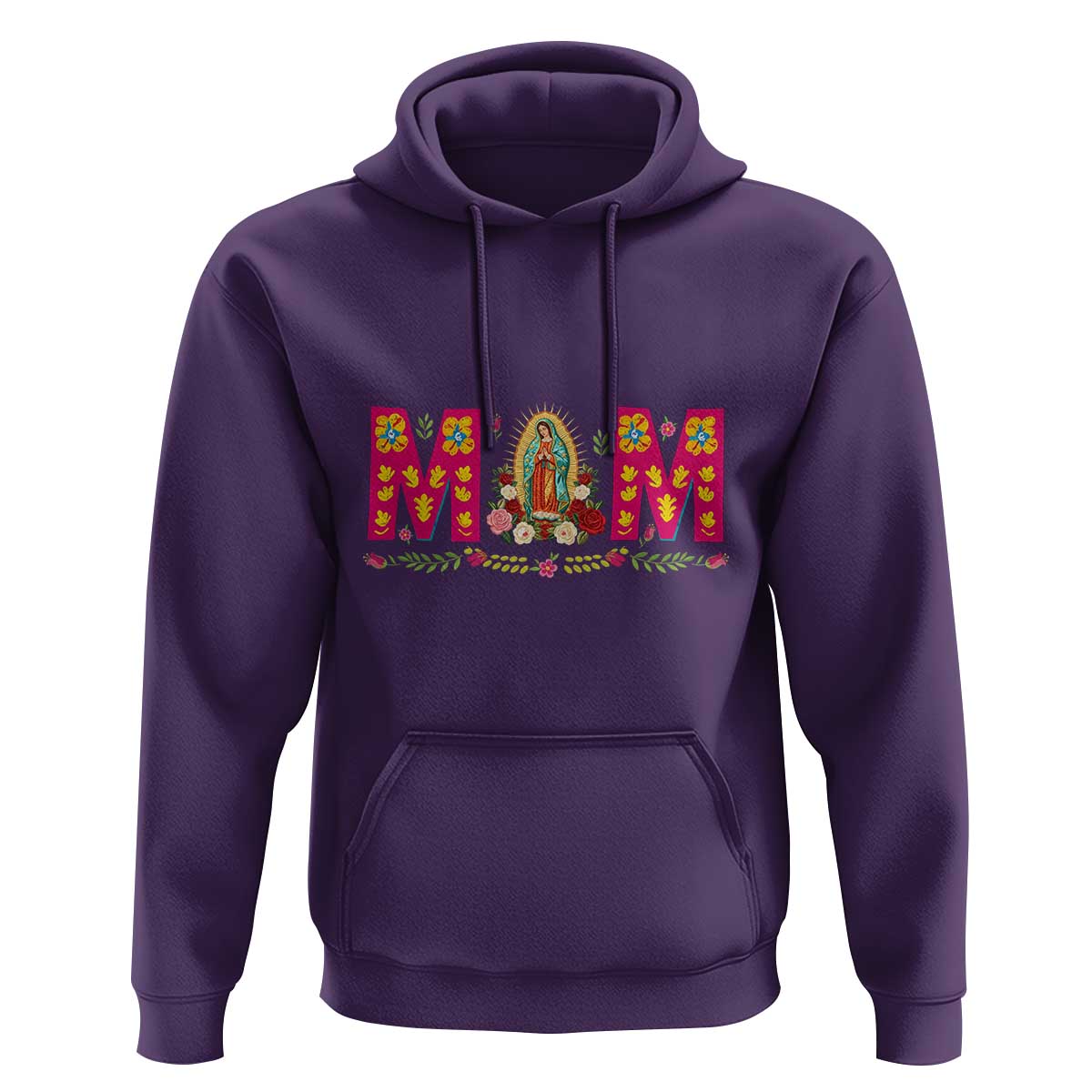 Virgen de Guadalupe Hoodie Mexican Heritage Mom Mother’s Day Gift