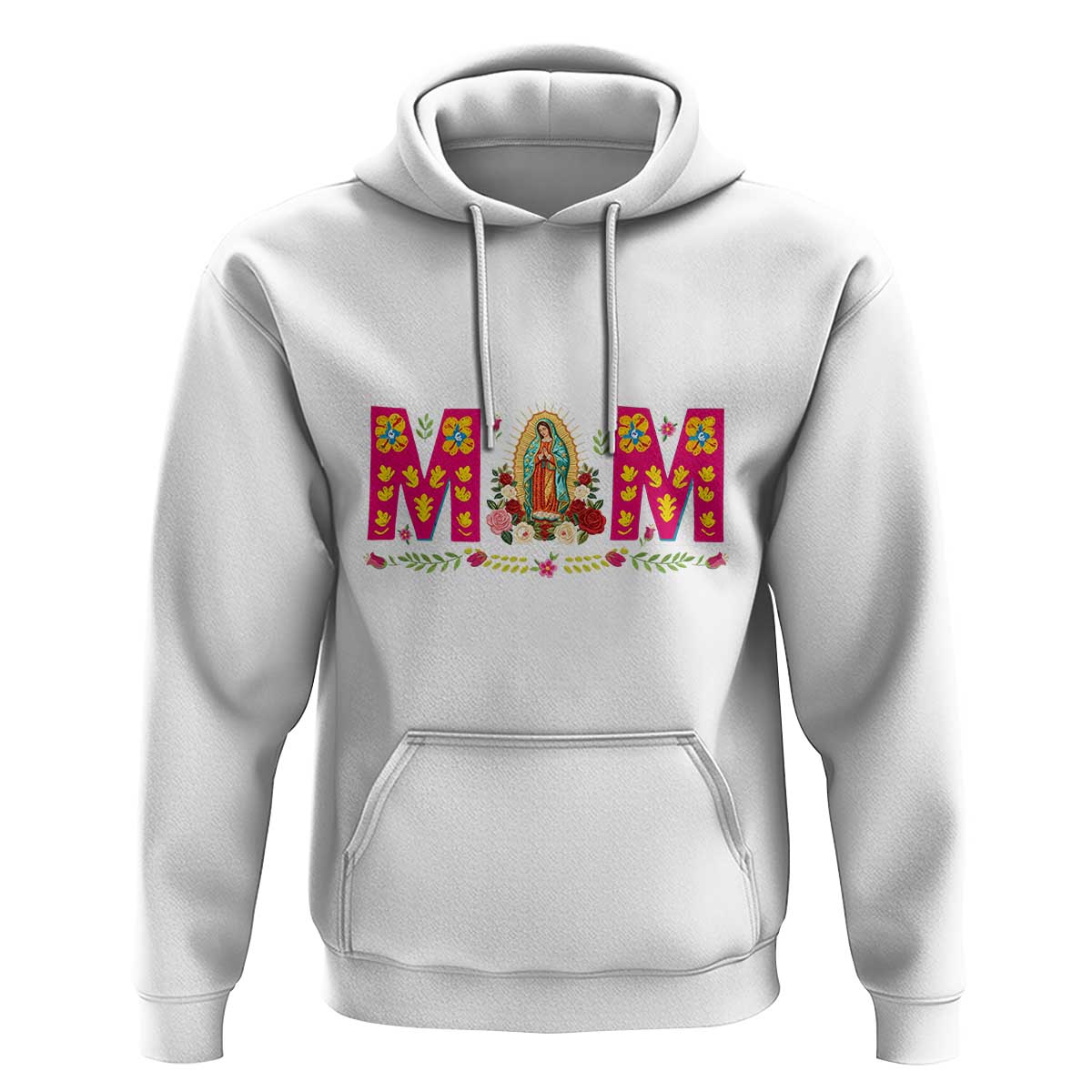 Virgen de Guadalupe Hoodie Mexican Heritage Mom Mother’s Day Gift
