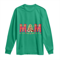 Virgen de Guadalupe Long Sleeve Shirt Mexican Heritage Mom Mother’s Day Gift
