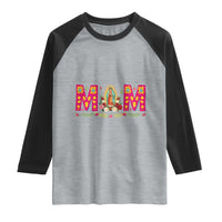 Virgen de Guadalupe Raglan Shirt Mexican Heritage Mom Mother’s Day Gift