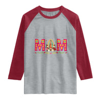 Virgen de Guadalupe Raglan Shirt Mexican Heritage Mom Mother’s Day Gift