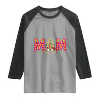 Virgen de Guadalupe Raglan Shirt Mexican Heritage Mom Mother’s Day Gift