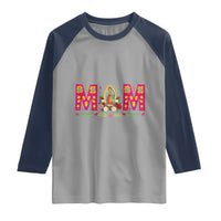 Virgen de Guadalupe Raglan Shirt Mexican Heritage Mom Mother’s Day Gift